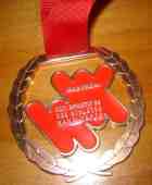 Médaille de bronze obtenue à ma première participation au Défi Sportif.